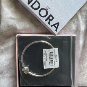 Pandora Bangle bracelet Heart Clasp